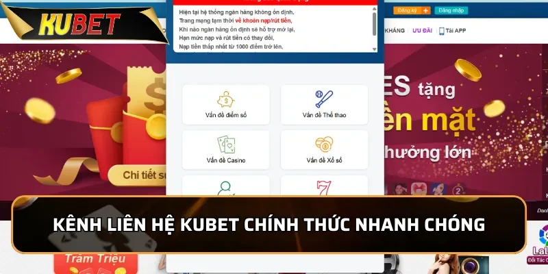Liên Hệ Kubet: Hỗ Trợ Người Chơi Chuyên Nghiệp 24/7 2 Kênh liên hệ KUBET chính thức hỗ trợ nhanh chóng