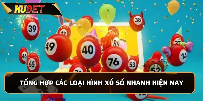 Xổ Số Nhanh KUBET - Làm Giàu Nhanh Chóng Trong Vòng 1 Phút 2 Tổng hợp các loại hình Xổ Số Nhanh hiện nay